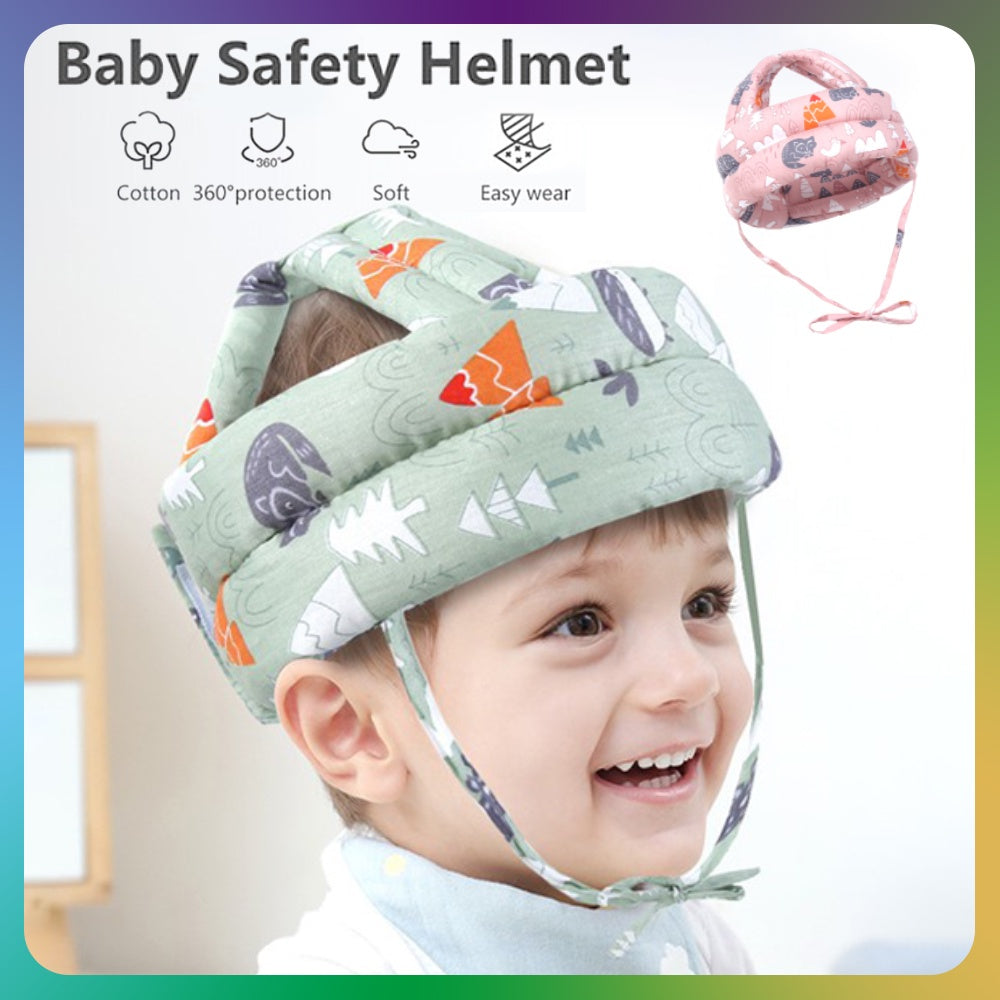 Baby Safety Helmet Child Head Protection Cap, Baby Hat Protector Toddler Children Crawling Walking Safety Helmet, Kids Bumper Protect Cushion Breathable Anti-Fall Safety Kid Caps, No Bumps