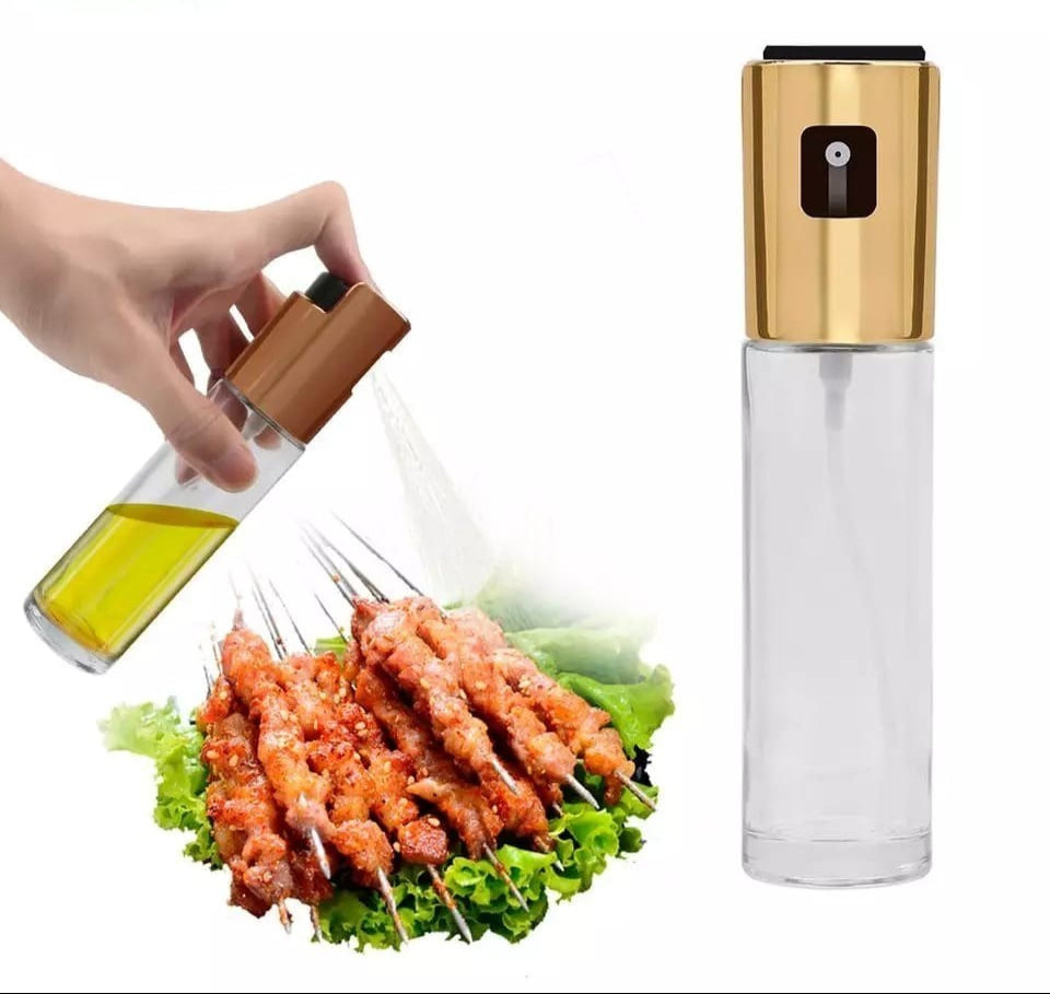 Cooking Oil Sprayer – Glass Oil Spray Bottle for Kitchen, BBQ, Baking, Grilling, Vinegar & Sauce