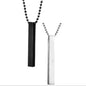 Pack Of 2 Boys Bar Necklace Materials Stainless Steel - Pack of 2