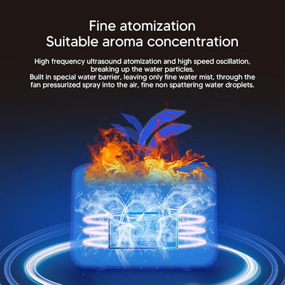 Flame Design Humidifier Essential Oil Diffuser for Bedroom Living Room Office