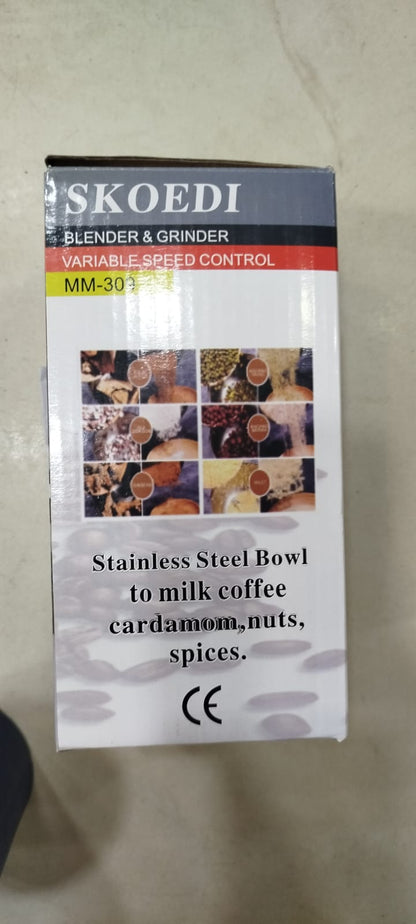 350W Electric Coffee Grinder & Food Processor – Powerful Spice, Nut & Grain Mill