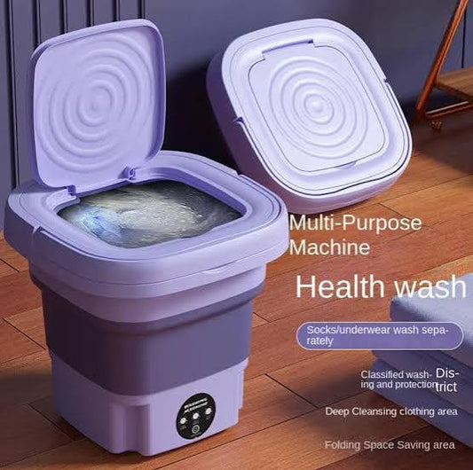 Foldable Portable Mini Washing Machine for Travel & Baby Clothes