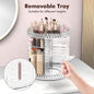 360° Rotating Acrylic Makeup Organizer | Cosmetic Storage