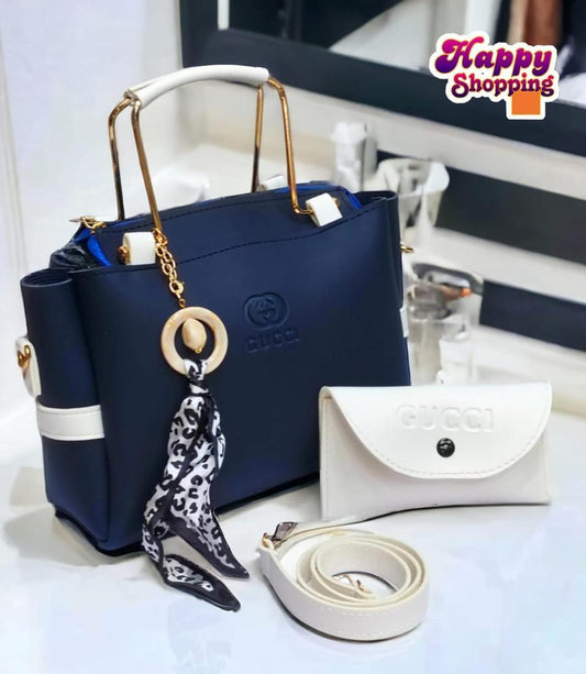 Women's Rexine Hand Bag Set - 2 Pcs - Stylish & Functional
*Product Description*: Elevate your style with our Women's Rexine Hand Bag Set, featuring 2 chic pieces. Crafted from durable rexine, this plain pattern collection is perfect for e