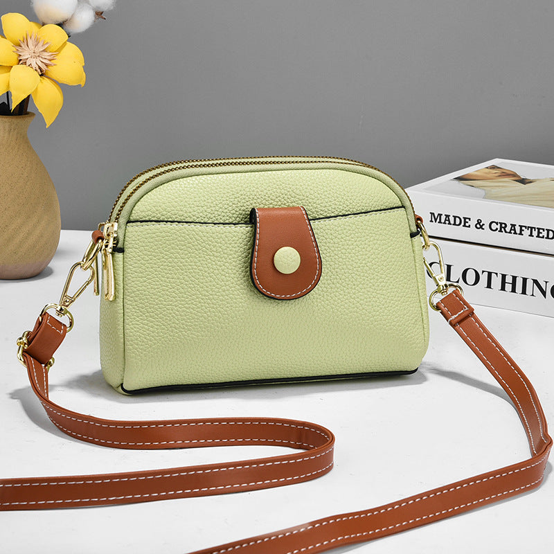 2025 Women's Crossbody Bags Purses Cross-Border Exclusive Lightweight Color-Blocking Portable