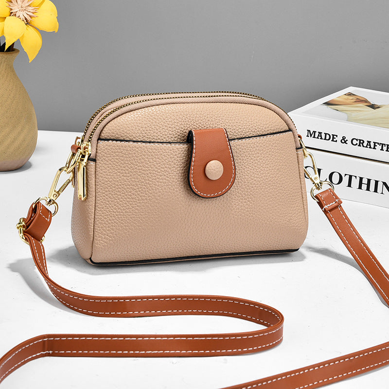 2025 Women's Crossbody Bags Purses Cross-Border Exclusive Lightweight Color-Blocking Portable