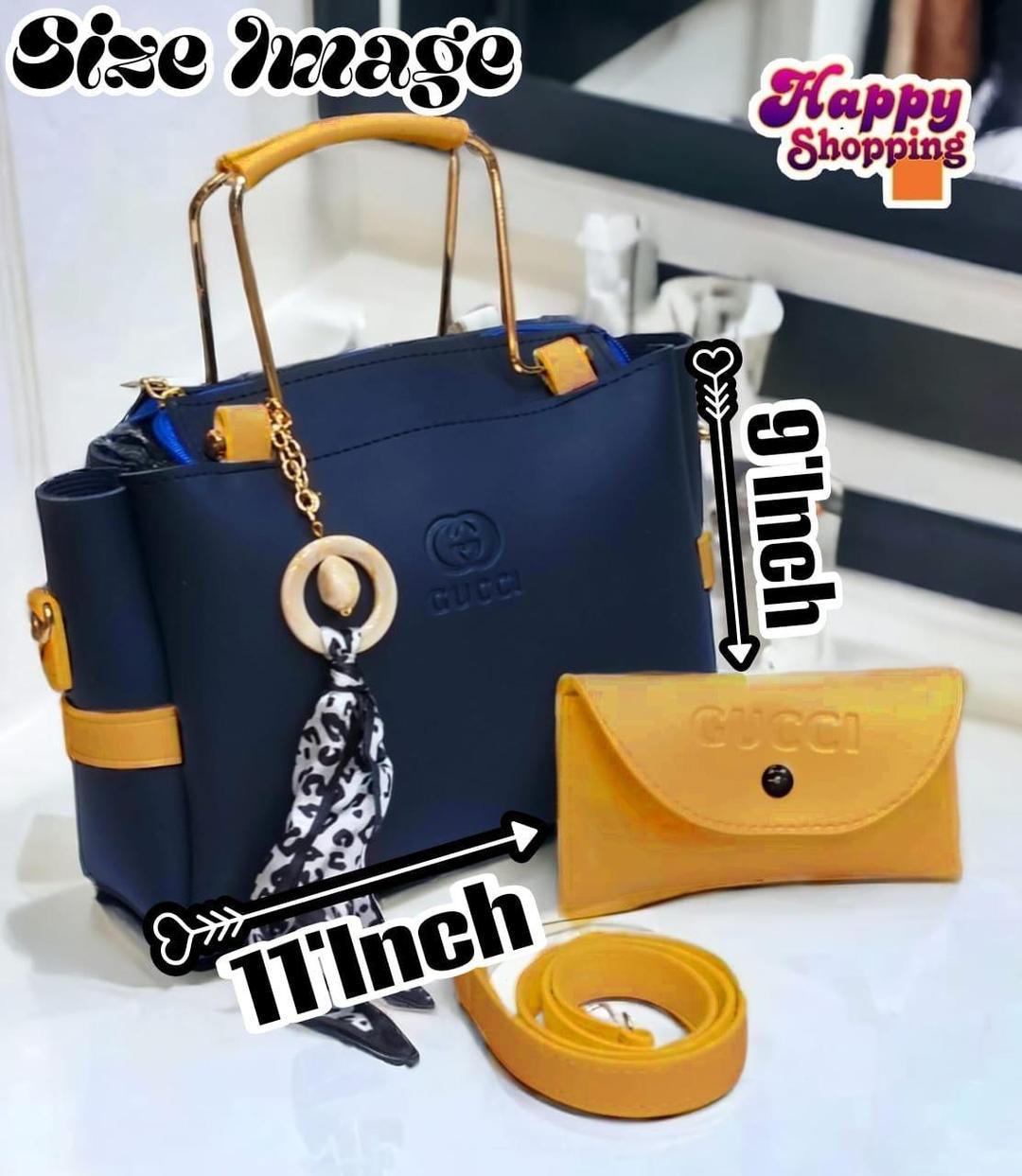 Women's Rexine Hand Bag Set - 2 Pcs - Stylish & Functional
*Product Description*: Elevate your style with our Women's Rexine Hand Bag Set, featuring 2 chic pieces. Crafted from durable rexine, this plain pattern collection is perfect for e