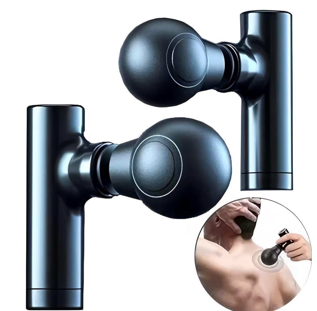 Mini Black Muscle Massager - 1 Pcs for Ultimate Relaxation