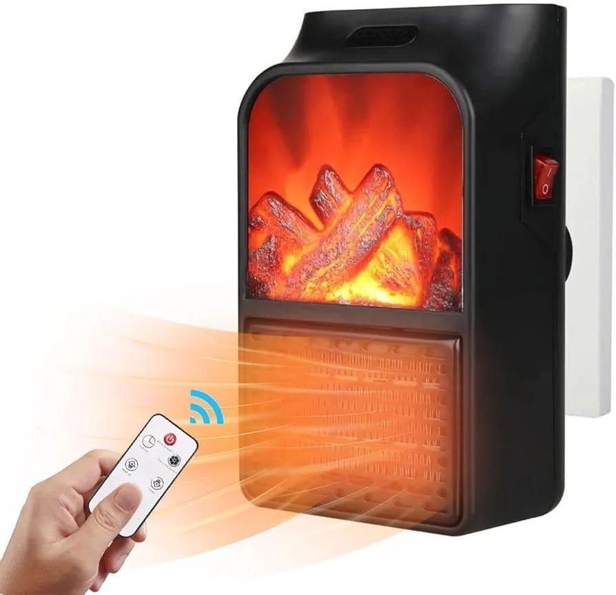 Portable Plug-In Wall Heater with Remote Control - 900 Watts, 1 Pc