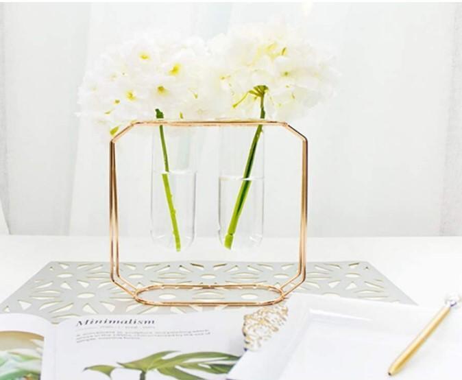 Metal Vase - 1 Pc Beautiful Calligraphy Design