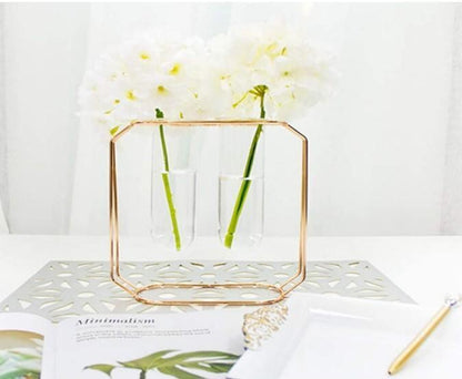 Metal Vase - 1 Pc Beautiful Calligraphy Design