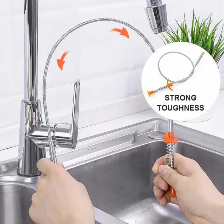 Stainless Steel Drain Cleaning Tool (1 Pc)