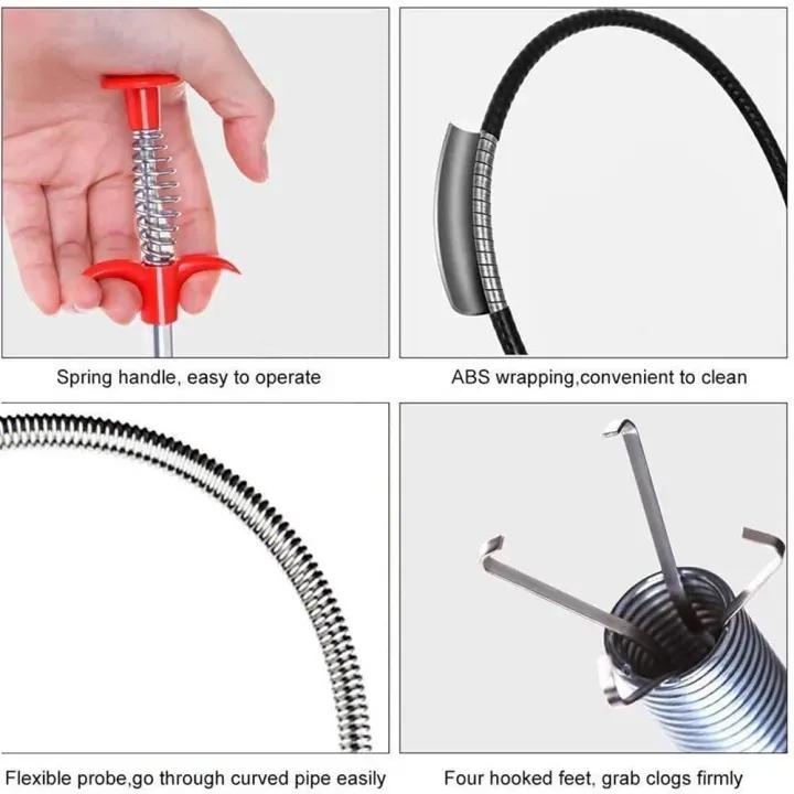 Stainless Steel Drain Cleaning Tool (1 Pc)