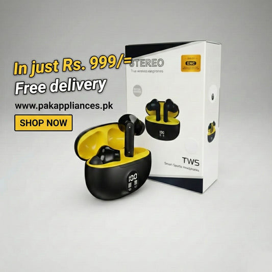 Stereo TWS Earbuds – True Wireless Bluetooth Earphones with HD Sound