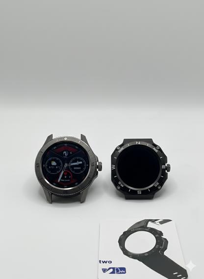 SK 22 SK 22 Smartwatch With 2 Watch Body And 2 Stripes AMOLED Display | Smart Watch For Men & Boys | Digital Watches | Smart Watch