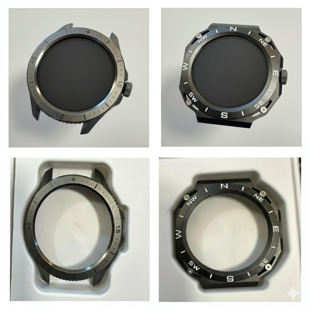 SK 22 SK 22 Smartwatch With 2 Watch Body And 2 Stripes AMOLED Display | Smart Watch For Men & Boys | Digital Watches | Smart Watch